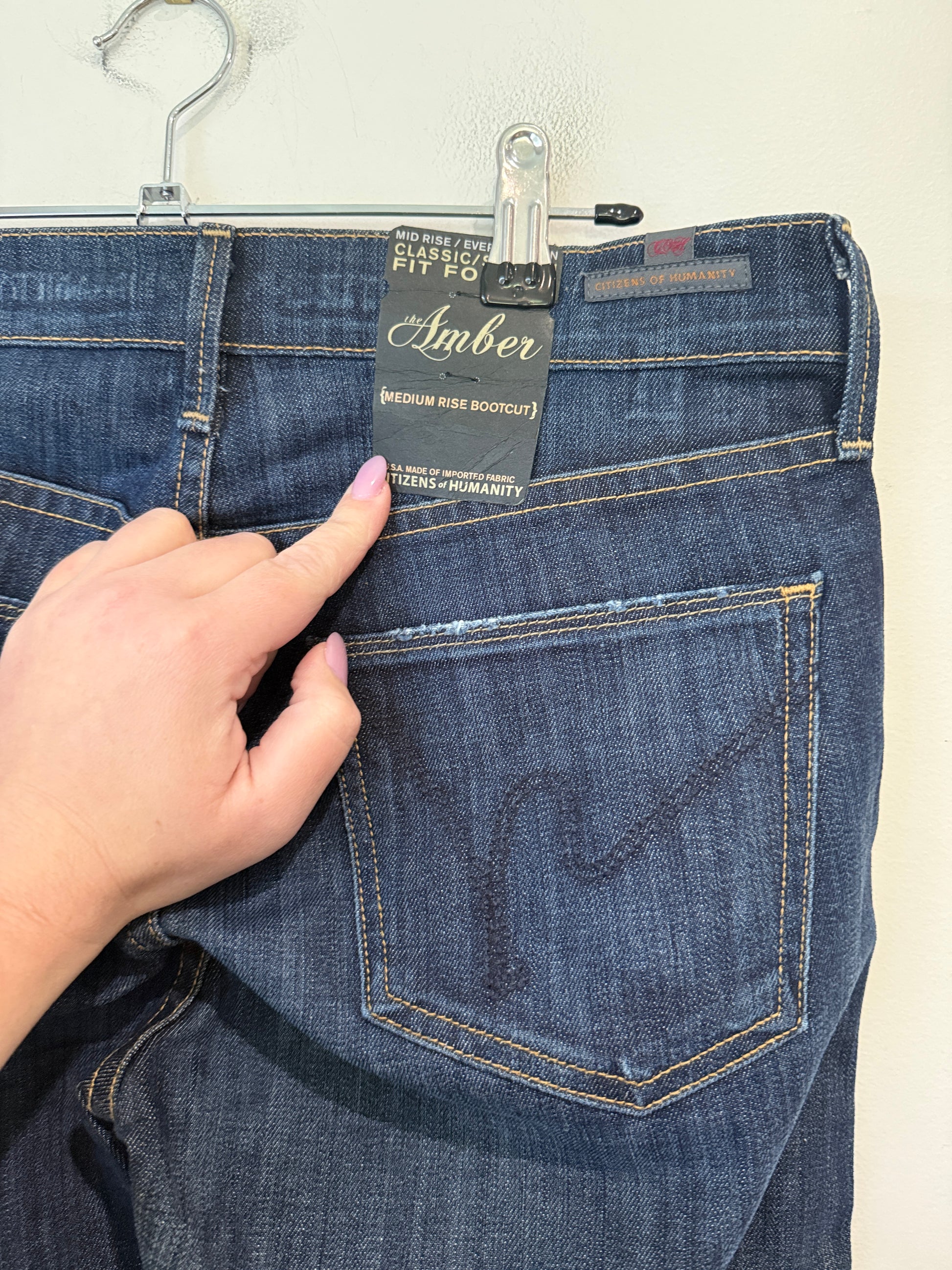 Citizens of Humanity Amber Bootcut Jeans Size 28