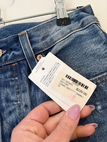 Levi's 501 Skinny Jeans Size 25