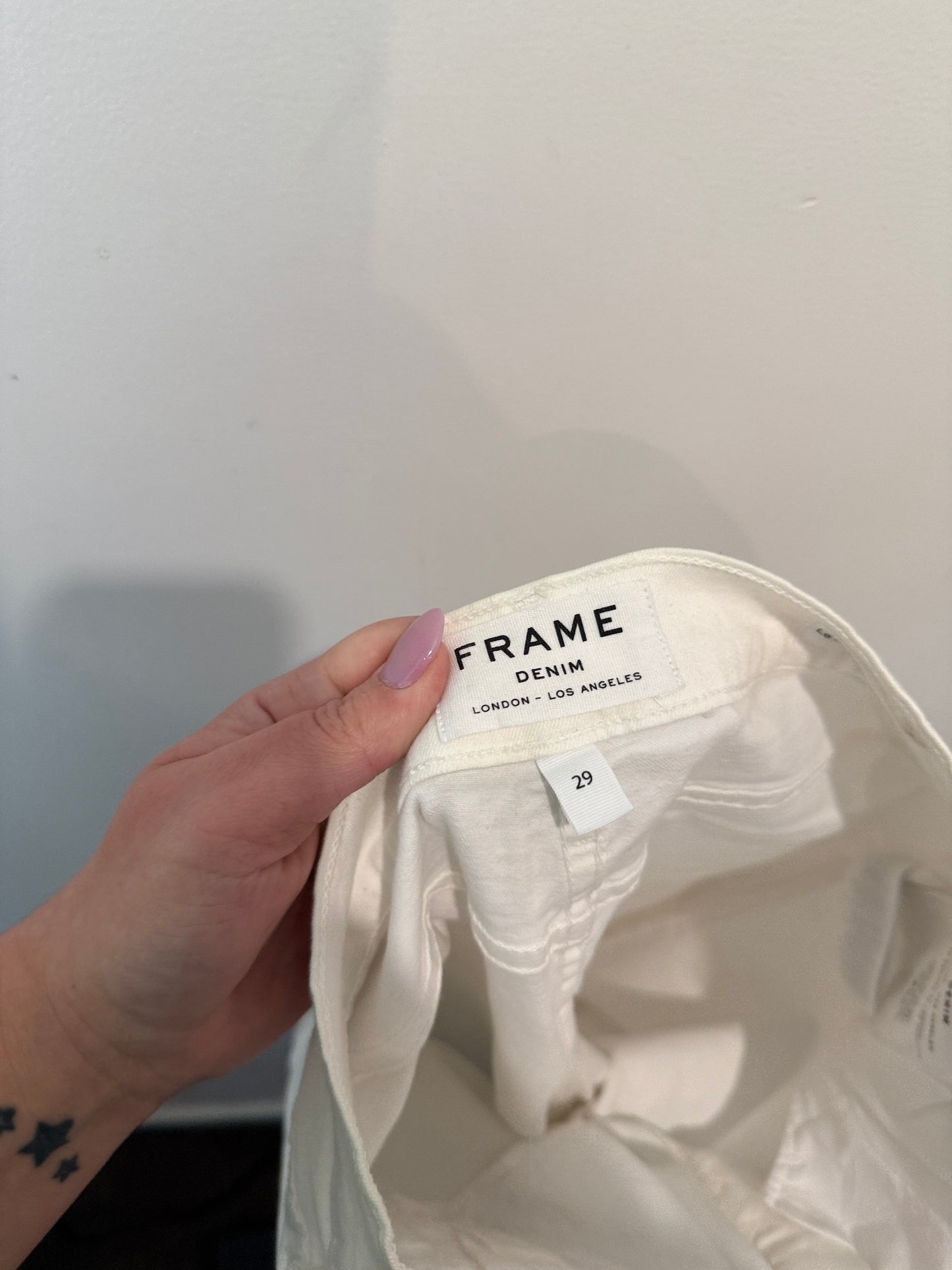 Frame Le Skinny de Jeanne Crop Jeans Size 29