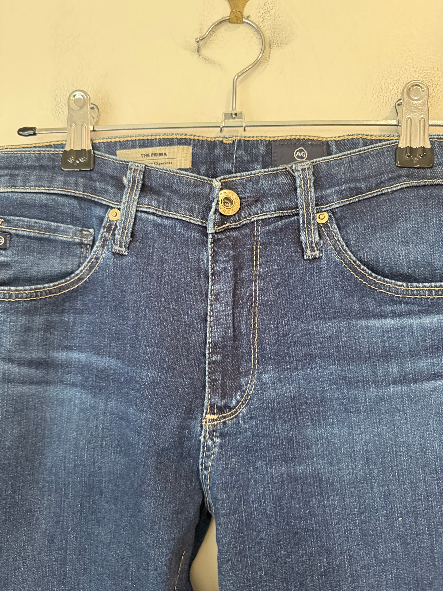 AG The Prima Cigarette Jeans Size 26