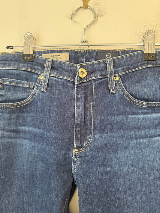 AG The Prima Cigarette Jeans Size 26