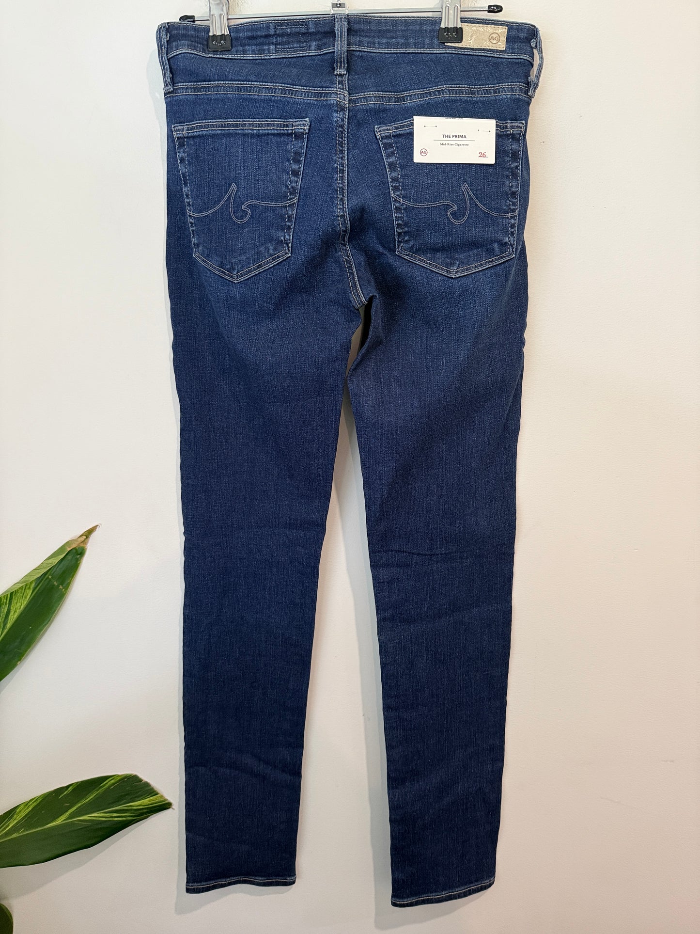 AG The Prima Cigarette Jeans Size 26