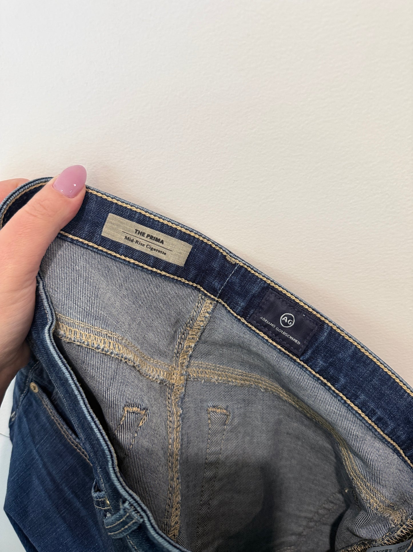 AG The Prima Cigarette Jeans Size 26