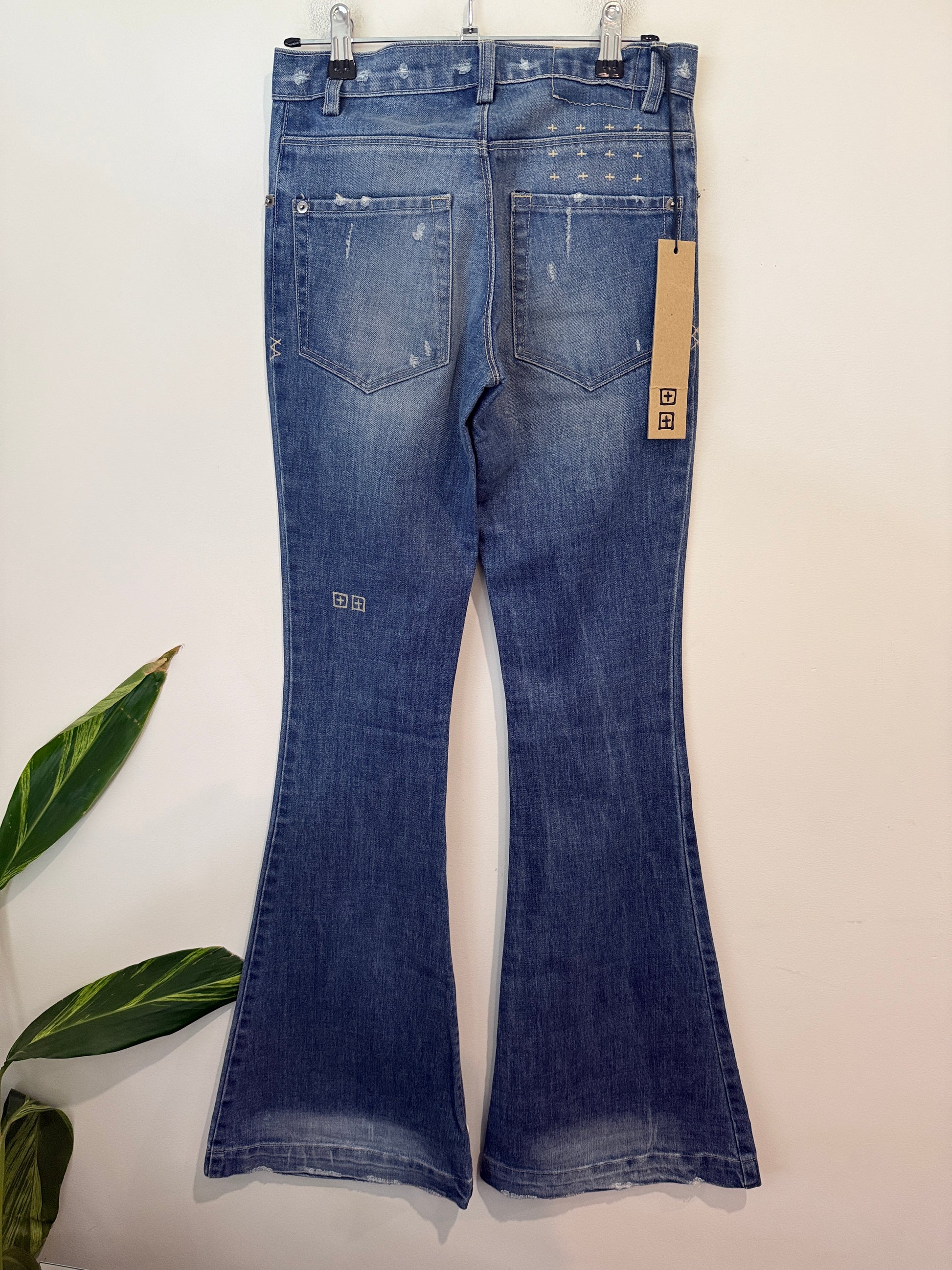 Ksubi Joplin Flare Jeans Size 25