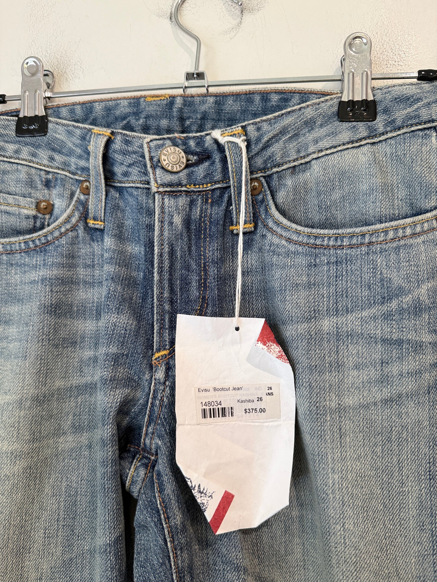 Evisu Bootcut Jeans Size 26