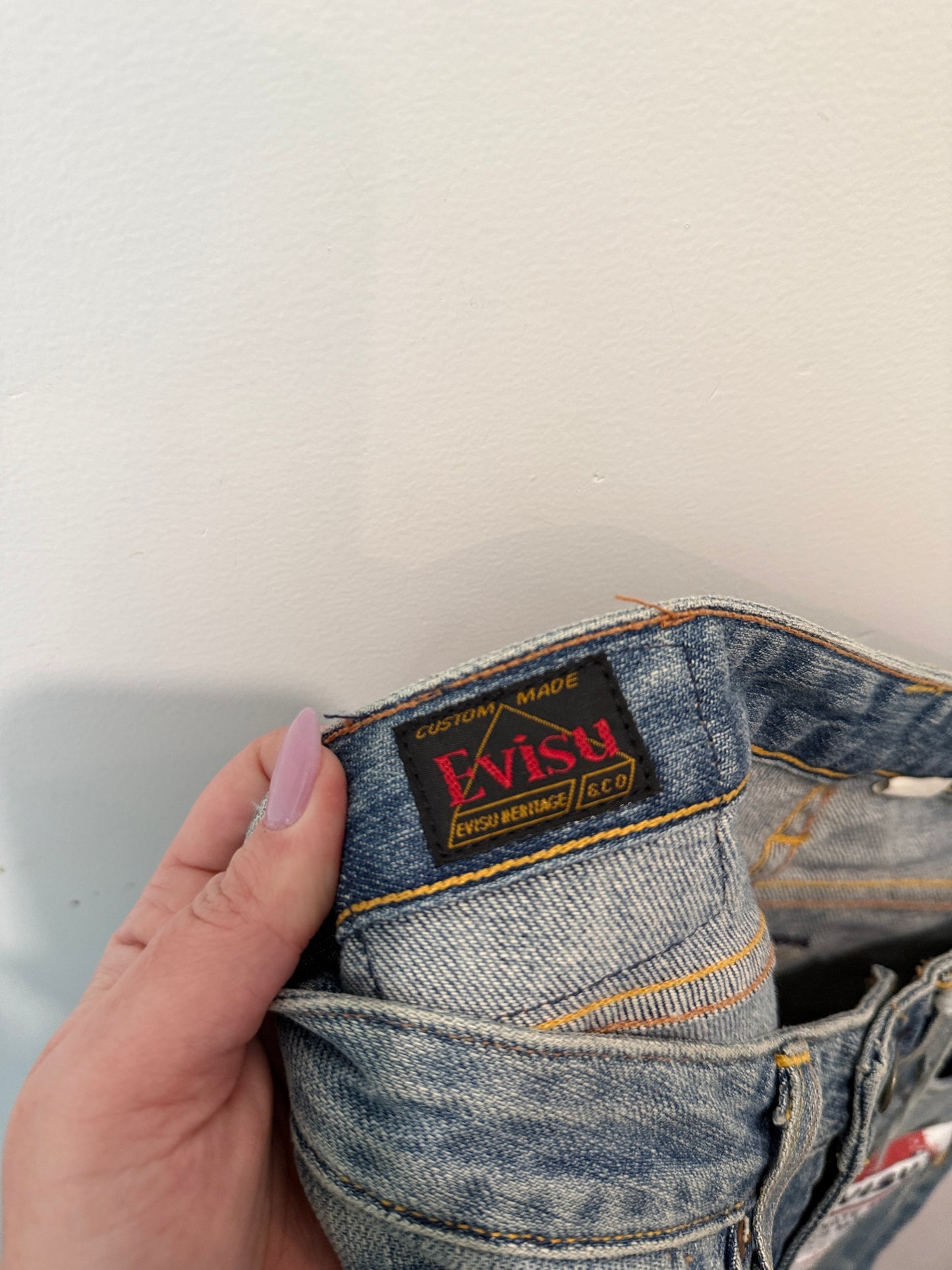 Evisu Bootcut Jeans Size 26