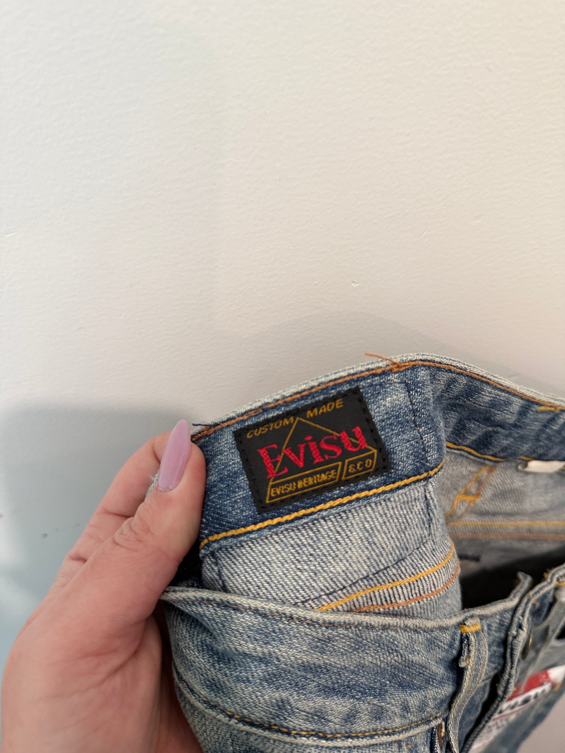 Evisu Bootcut Jeans Size 26