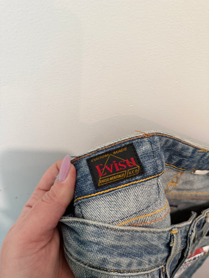 Evisu Bootcut Jeans Size 26