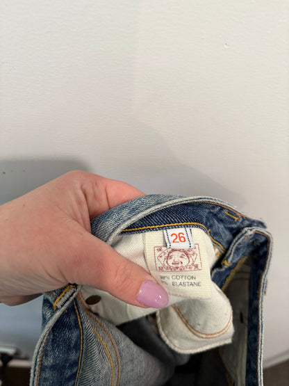 Evisu Bootcut Jeans Size 26
