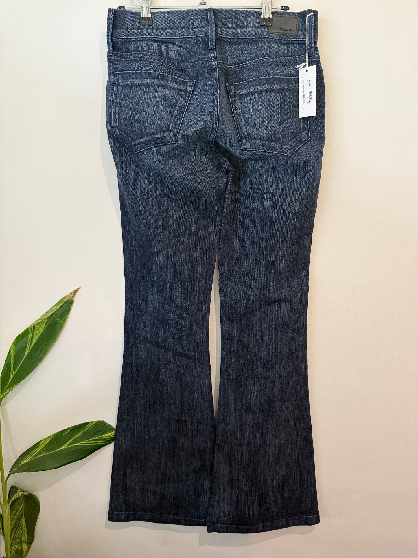 Goldsign Silver Flare Jeans Size 29
