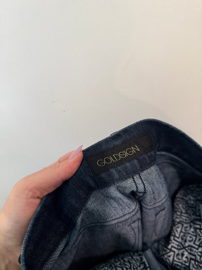 Goldsign Silver Flare Jeans Size 29