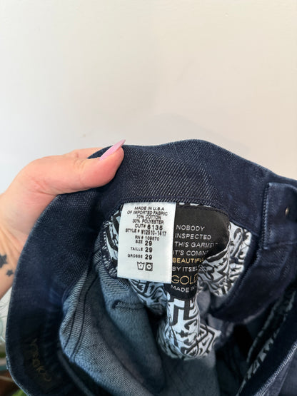 Goldsign Silver Flare Jeans Size 29