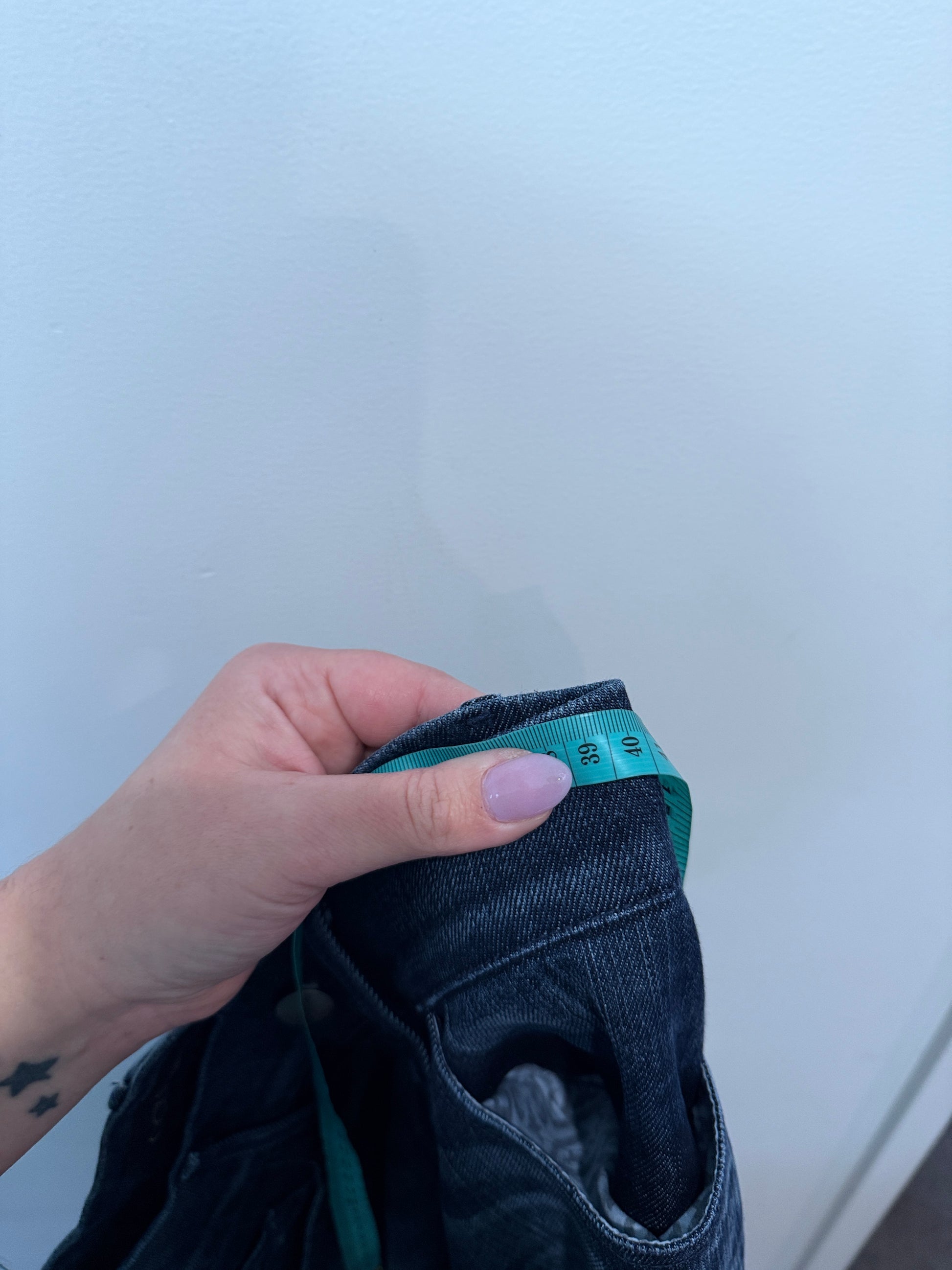 Goldsign Silver Flare Jeans Size 29