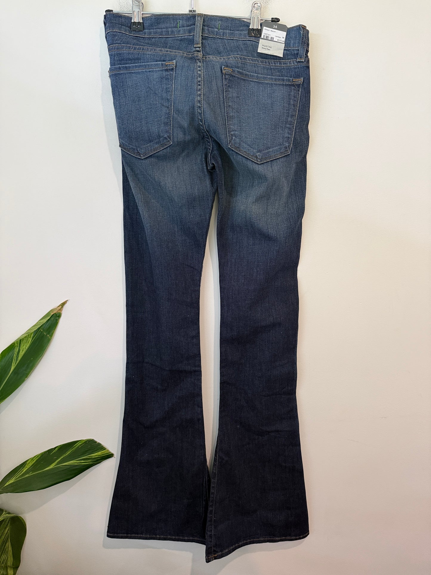 J Brand Martini Skinny Flare Jeans Size 26