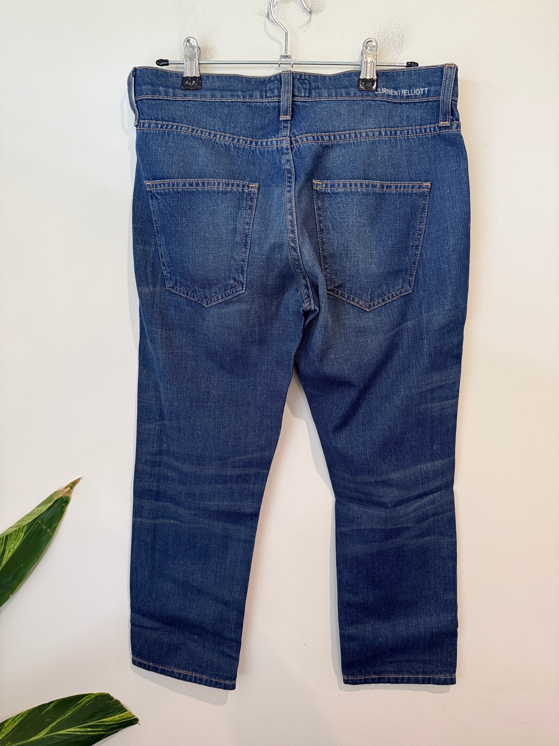 Current/Elliott The Skinny Boy Jeans Size 24