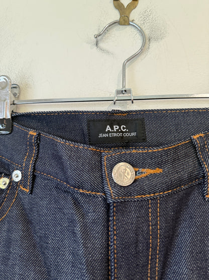 A.P.C. Jean Etroit Court Jeans Size 27