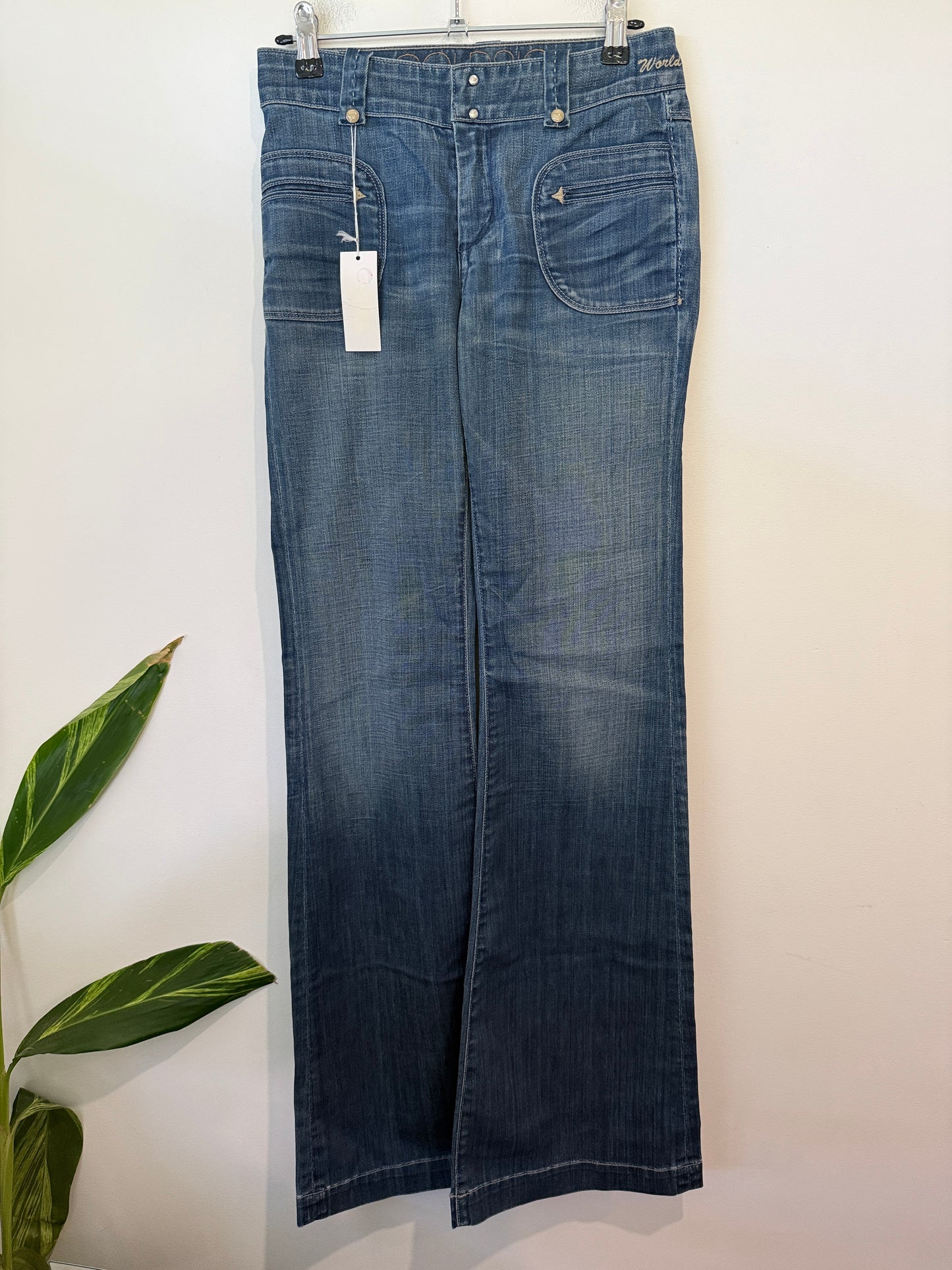 Goldsign Wide Leg Jeans Size 24