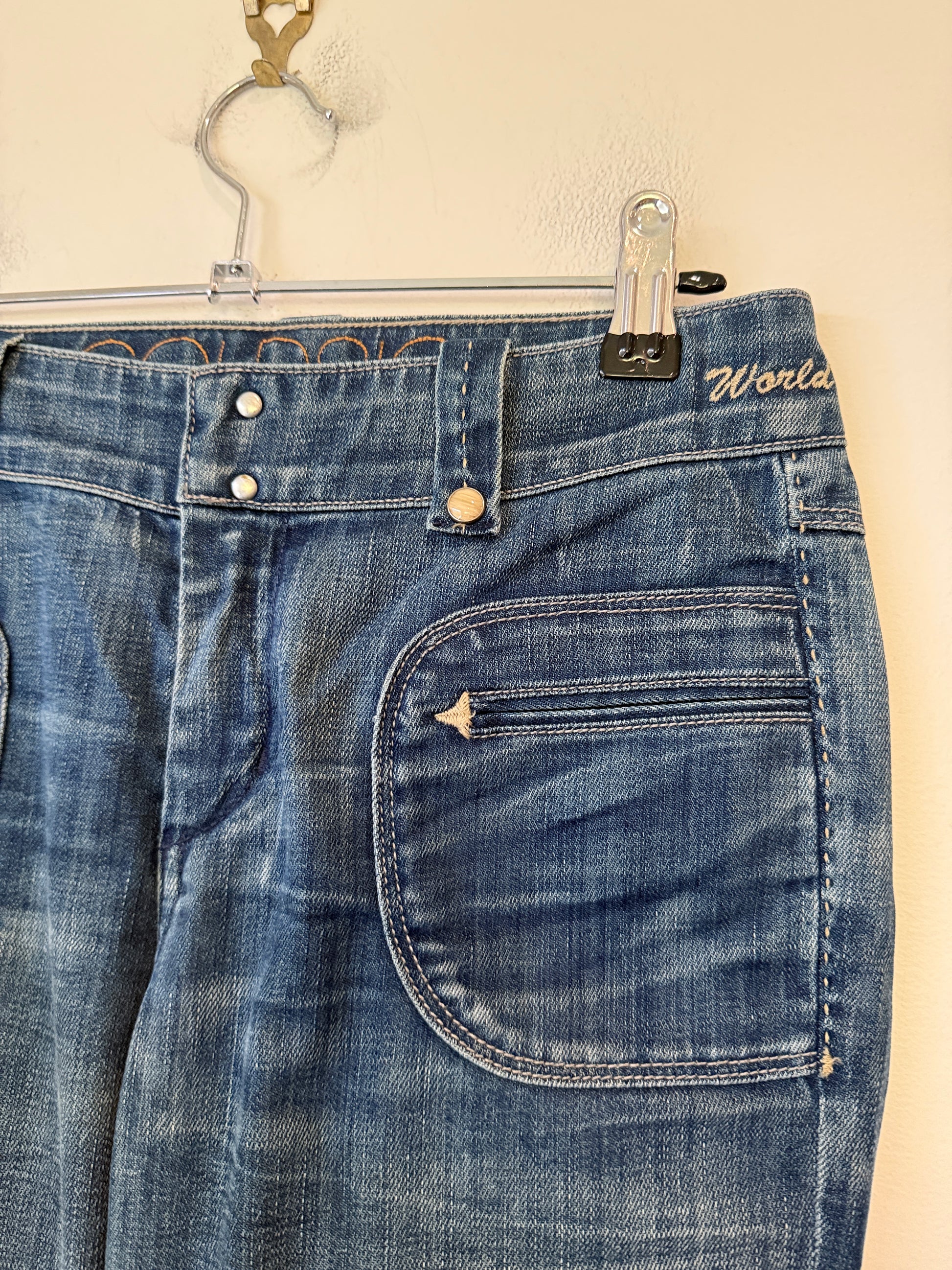 Goldsign Wide Leg Jeans Size 24