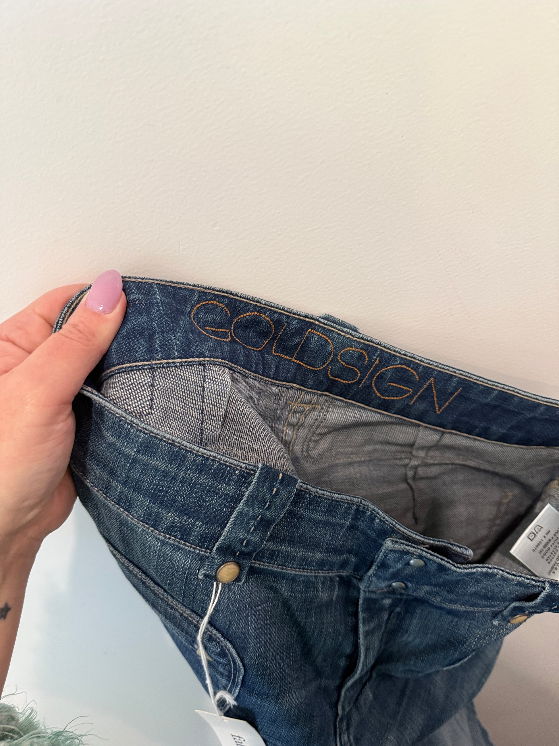Goldsign Wide Leg Jeans Size 24