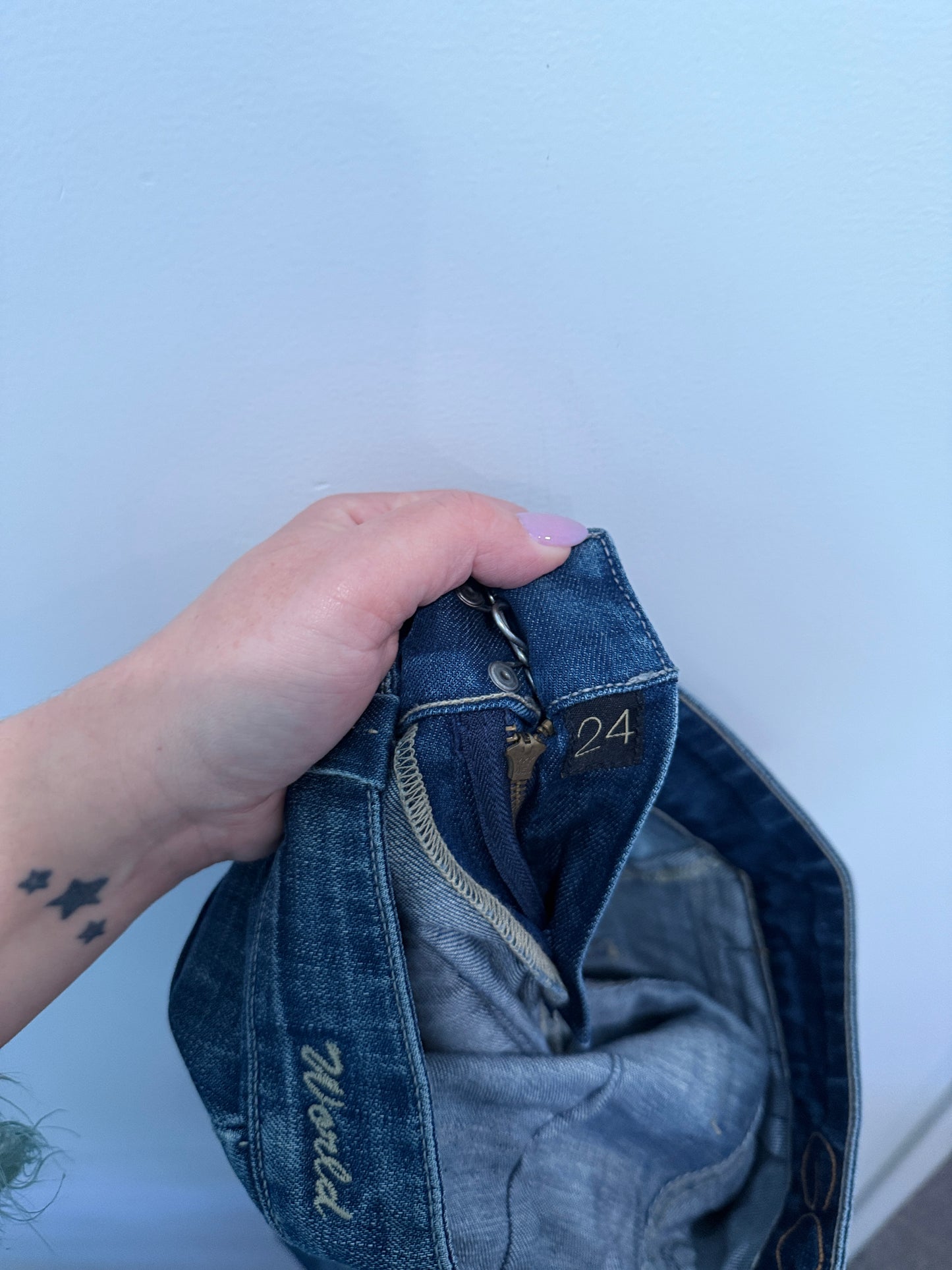 Goldsign Wide Leg Jeans Size 24