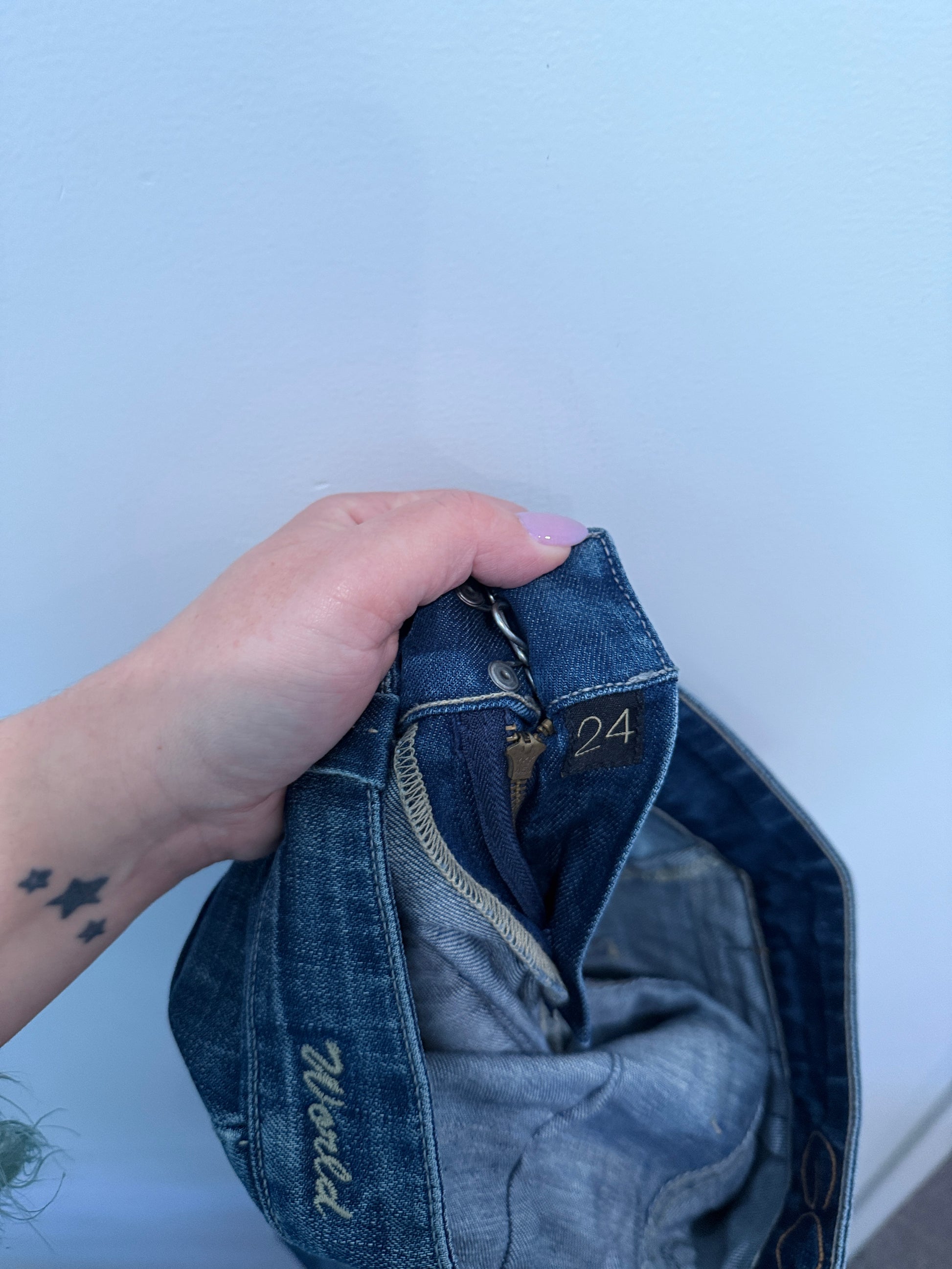 Goldsign Wide Leg Jeans Size 24