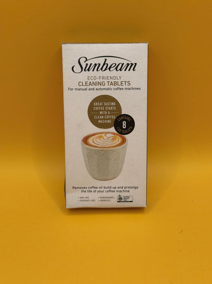 Sunbeam Eco-Friendly Coffee Machine Cleaning Tablets 8 Pack