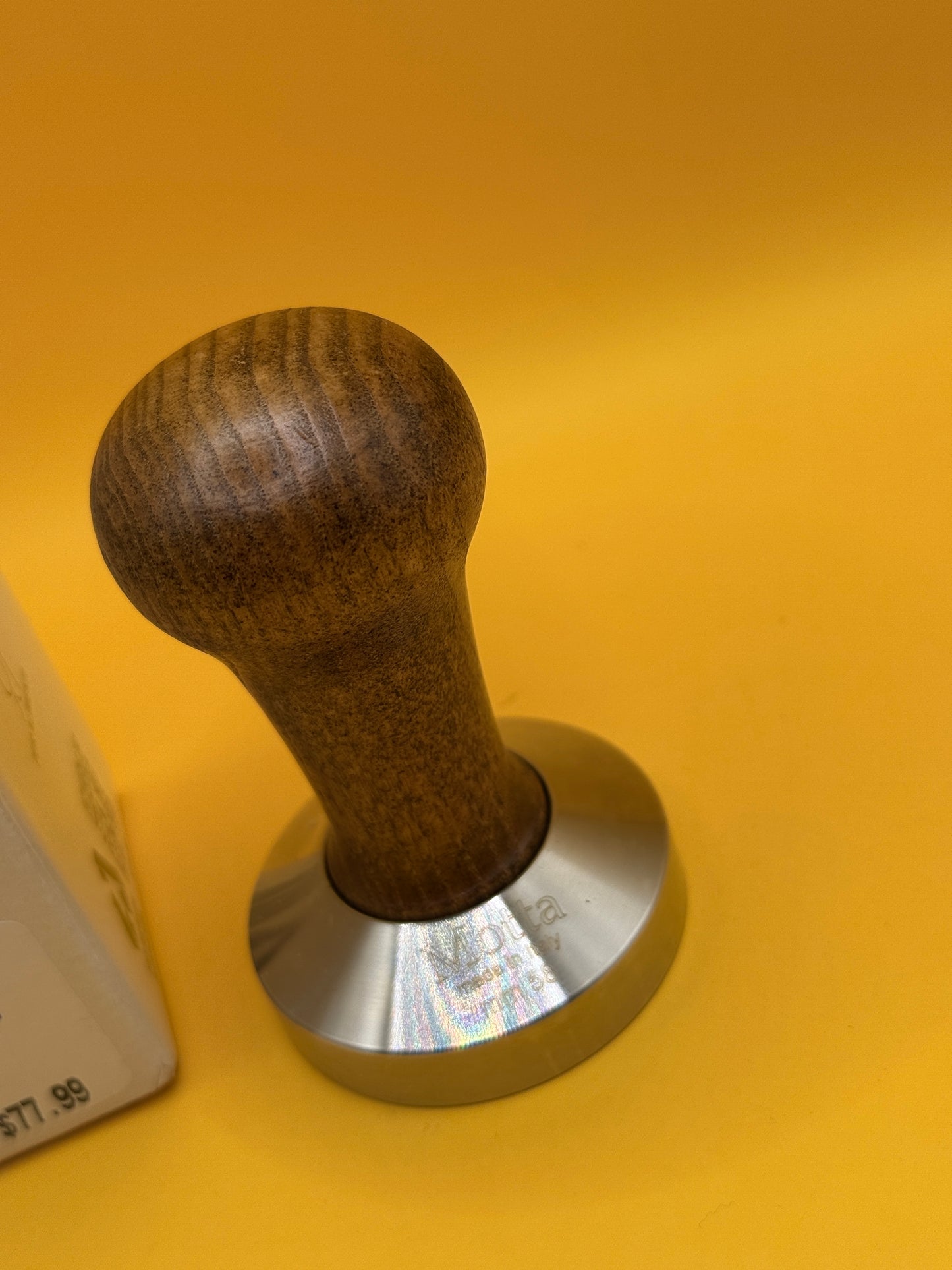 Motta Pressino Coffee Tamper 58mm Brown
