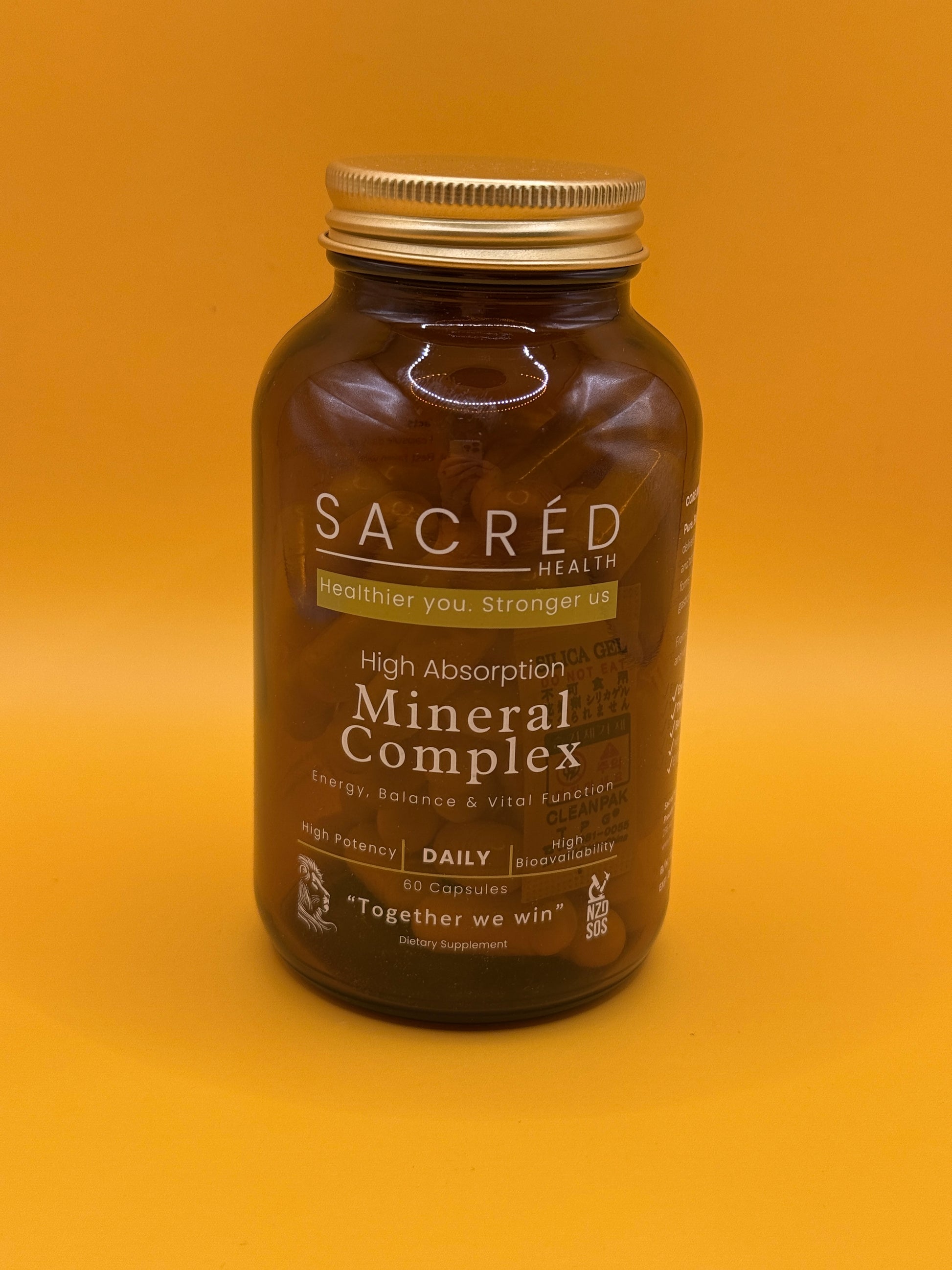 Sacred Health High Absorption Mineral Complex – 60 Capsules
