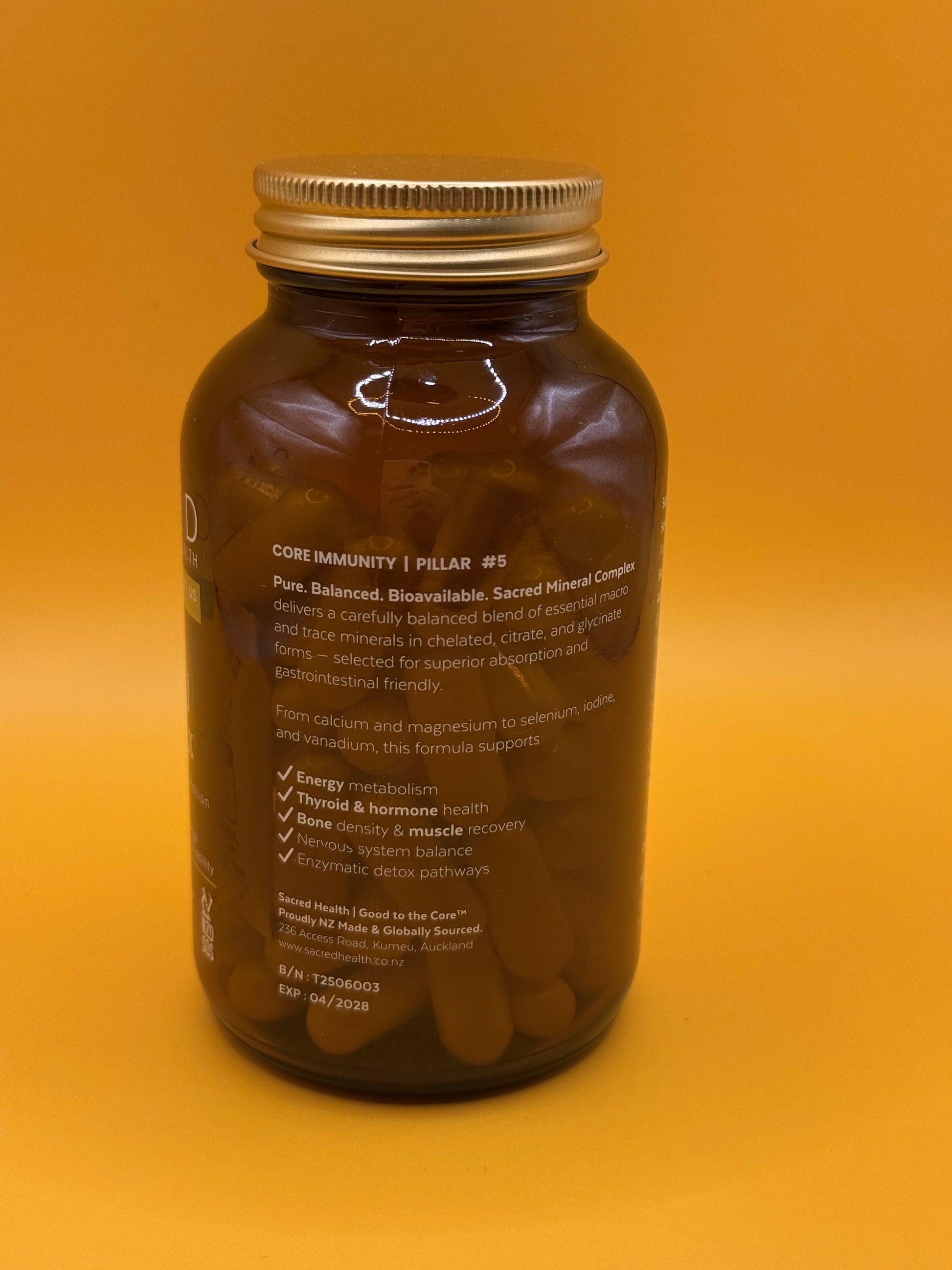 Sacred Health High Absorption Mineral Complex – 60 Capsules