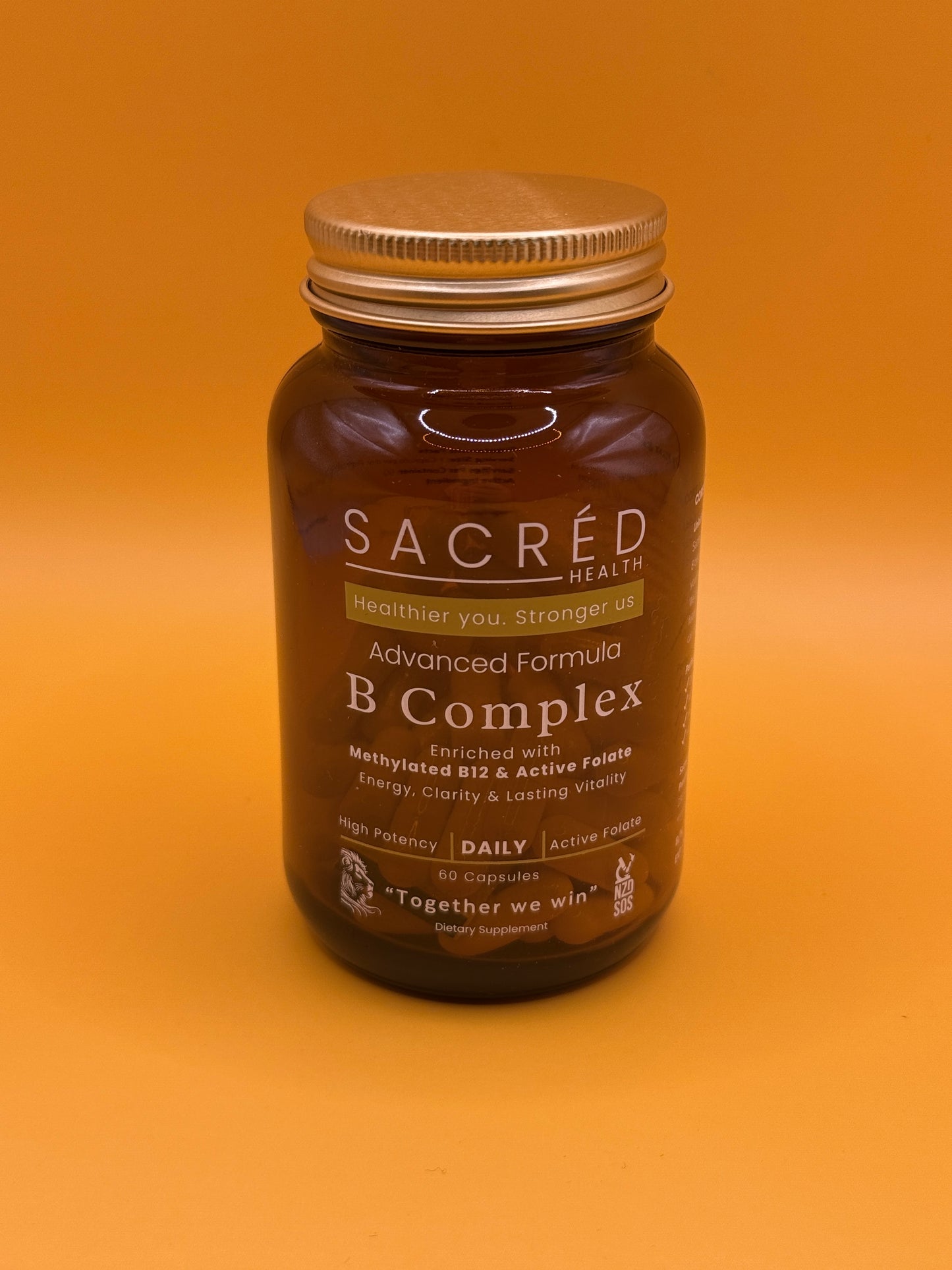 Sacred Health Advanced Formula B Complex – 60 Capsules