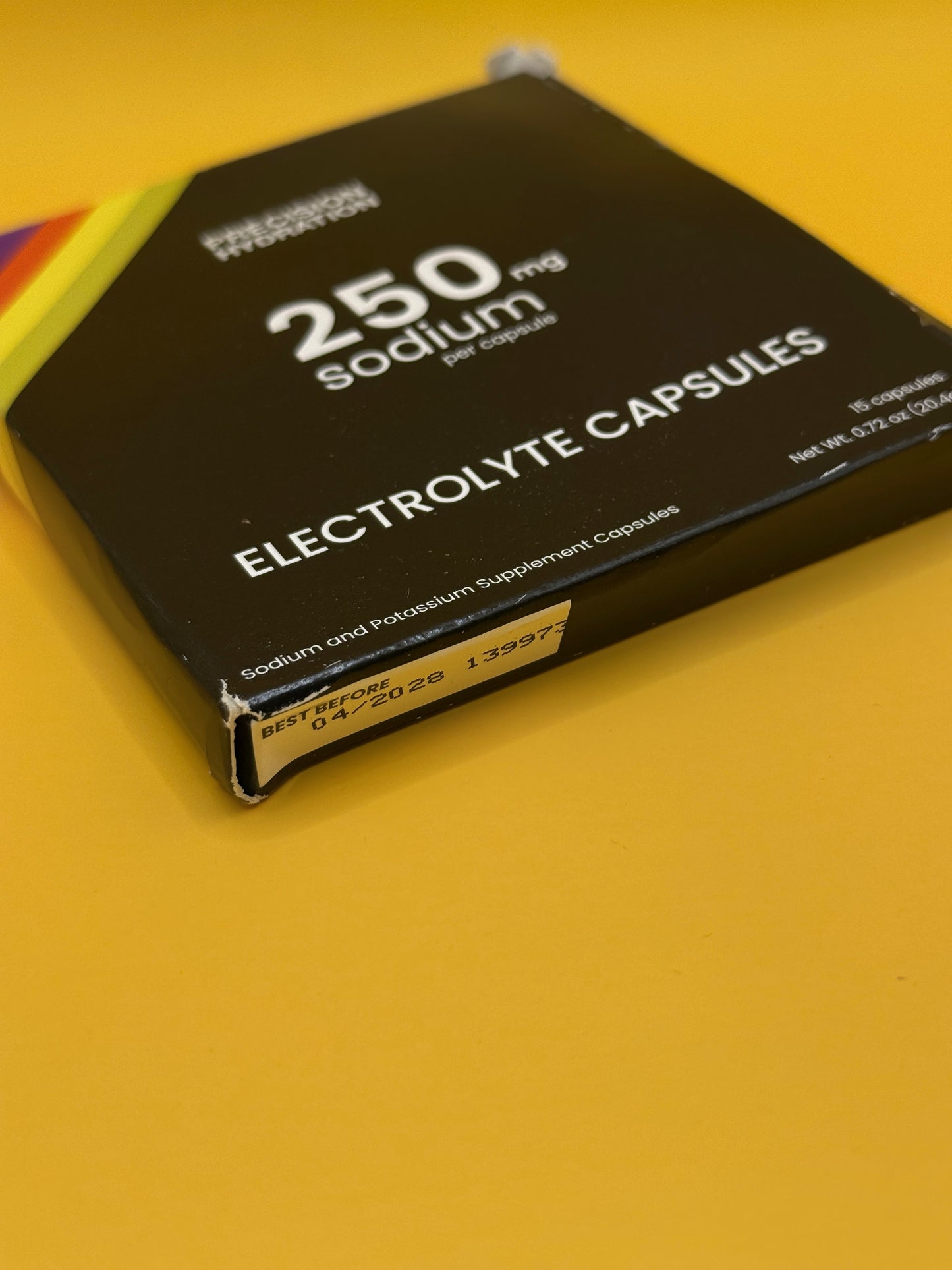 Precision Hydration Electrolyte Capsules 250mg Sodium – 15 Capsules