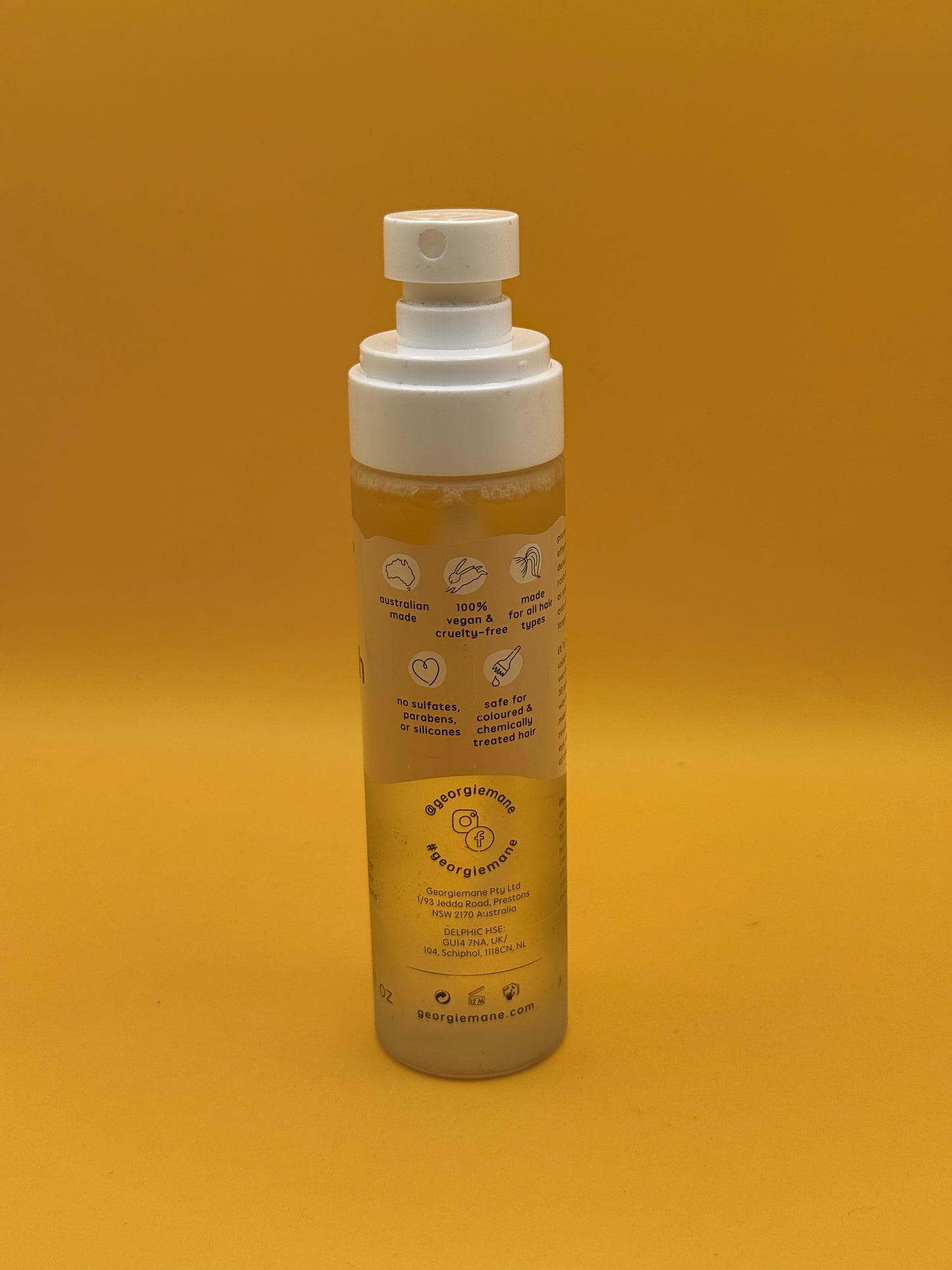 Georgiemane Hair Growth Spray 100ml