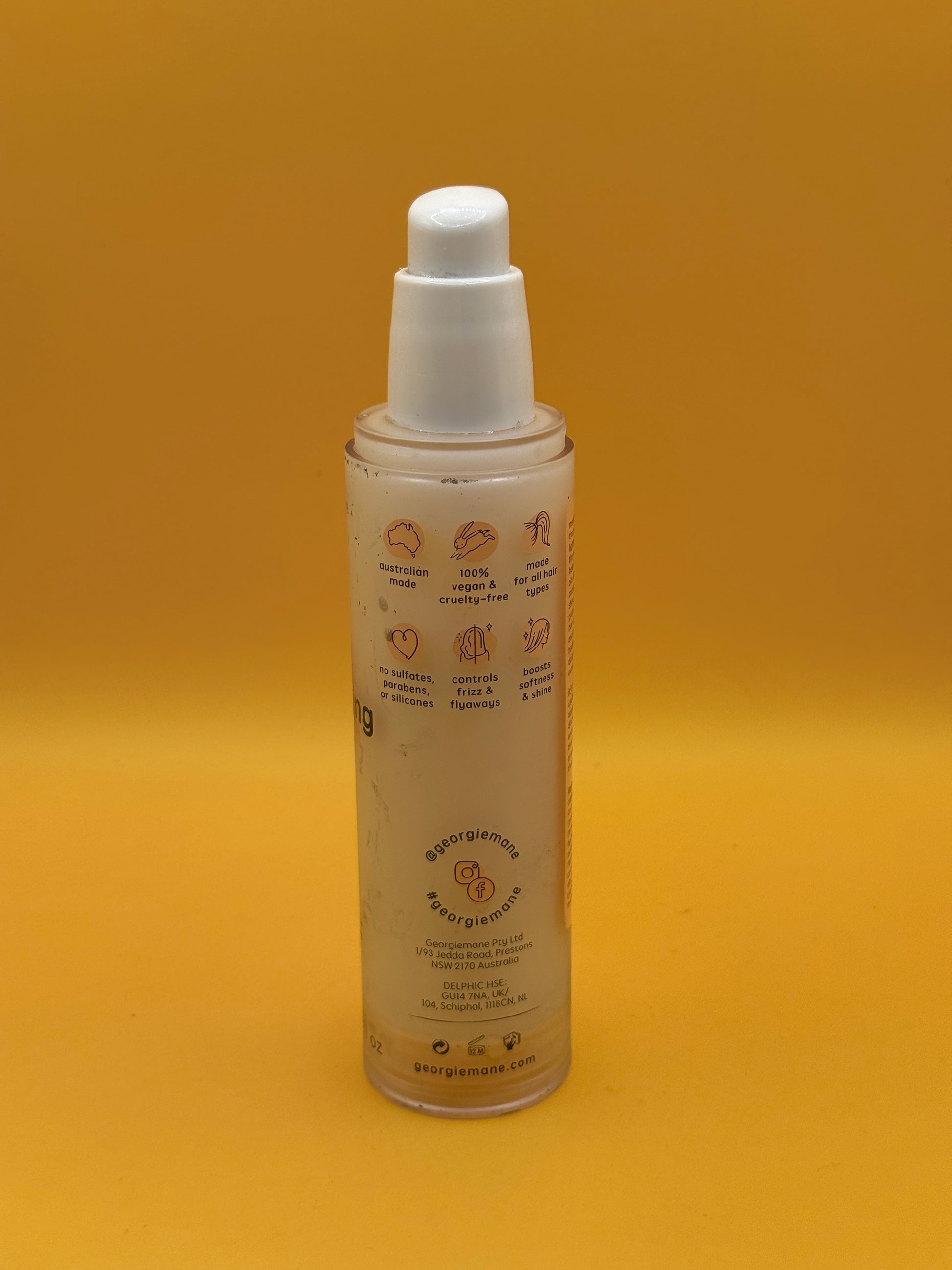 Georgiemane Hair Smoothing Oil 100ml