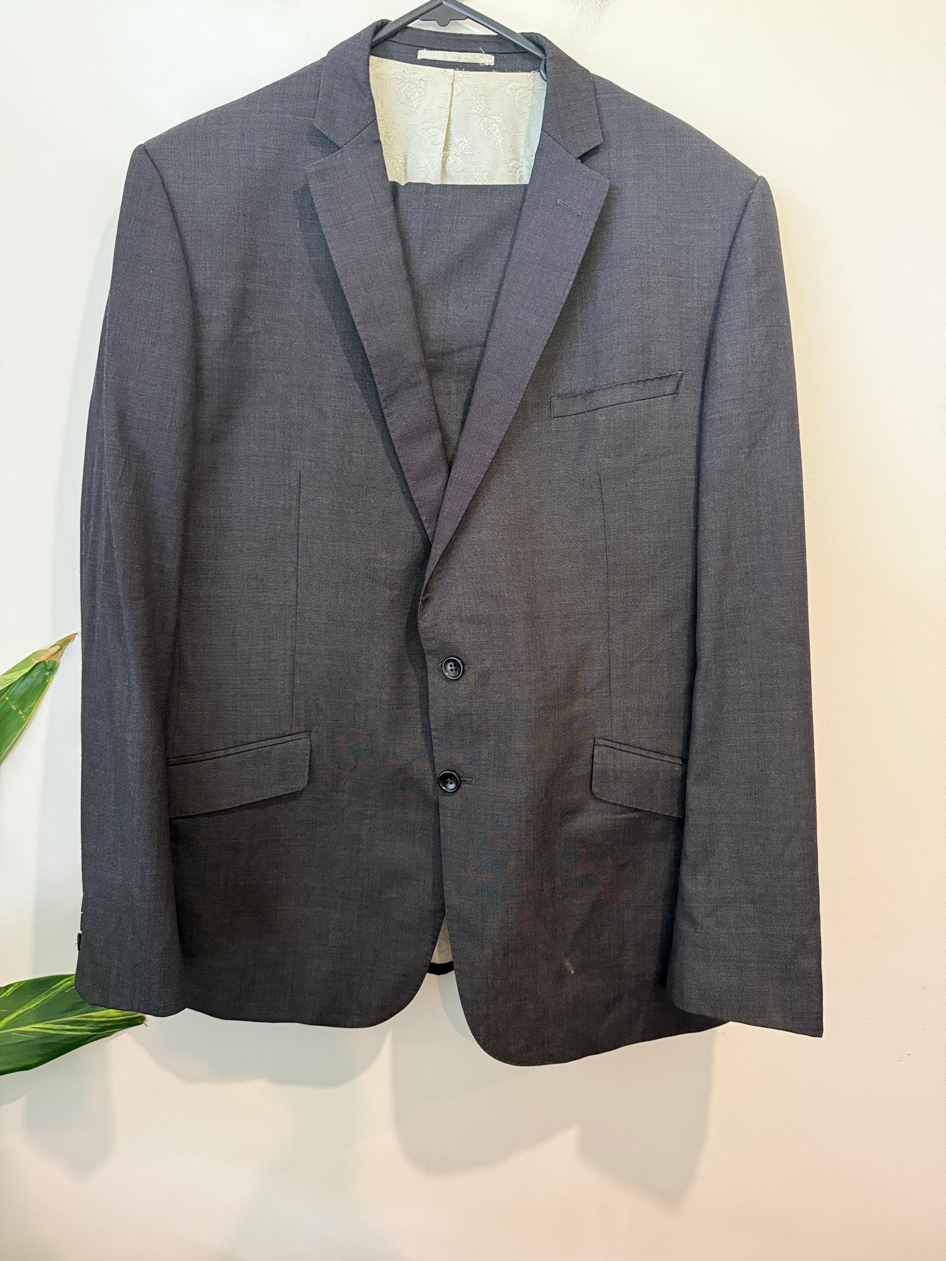 Moss Bespoke Size 44in Chest Wool Suit Jacket