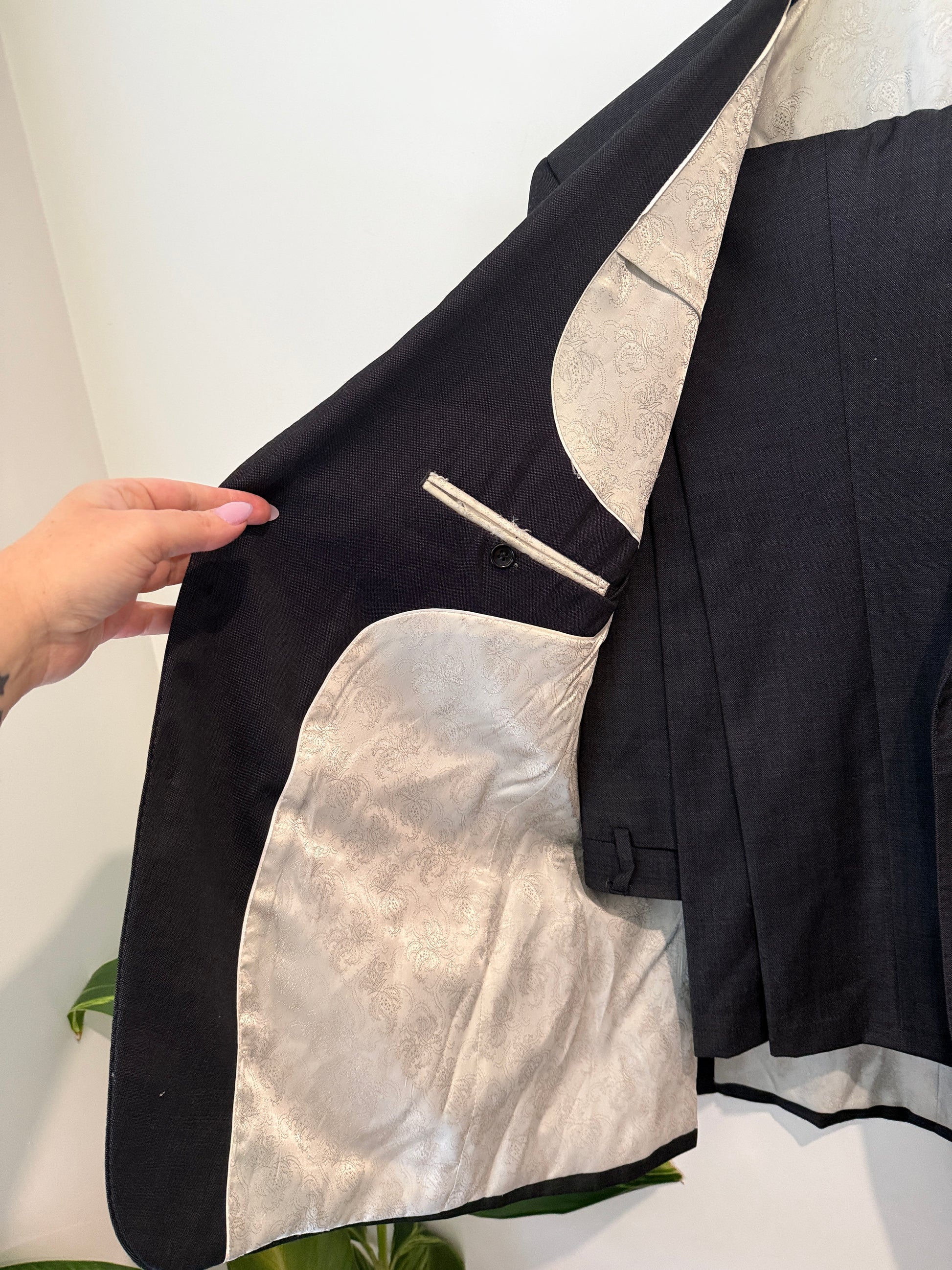 Moss Bespoke Size 44in Chest Wool Suit Jacket