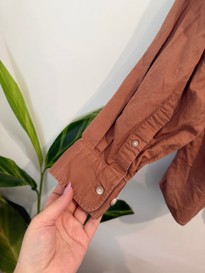 Uniqlo U Size S Twill Button Up Shirt