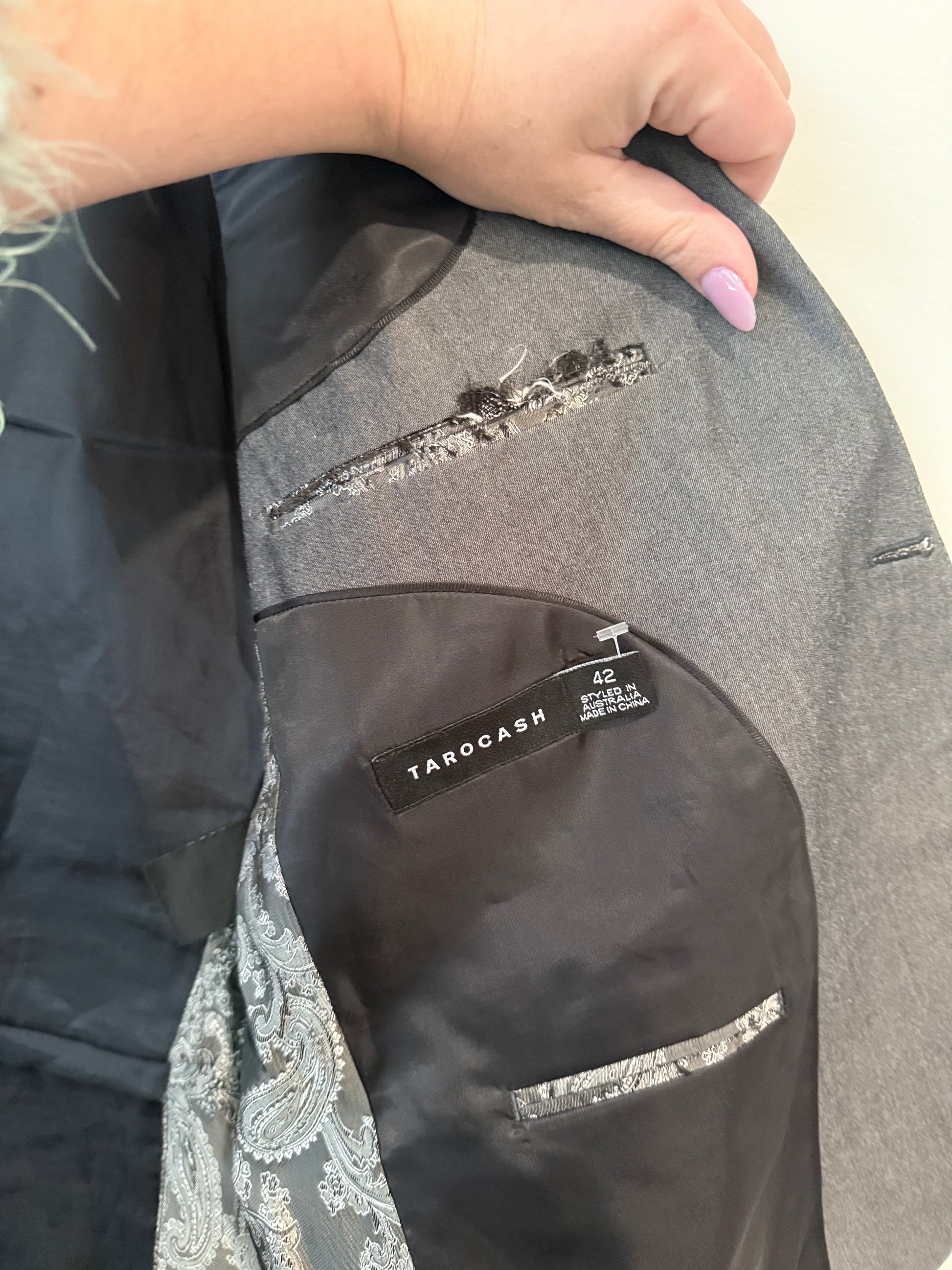 Tarocash Size 42 Suit Blazer