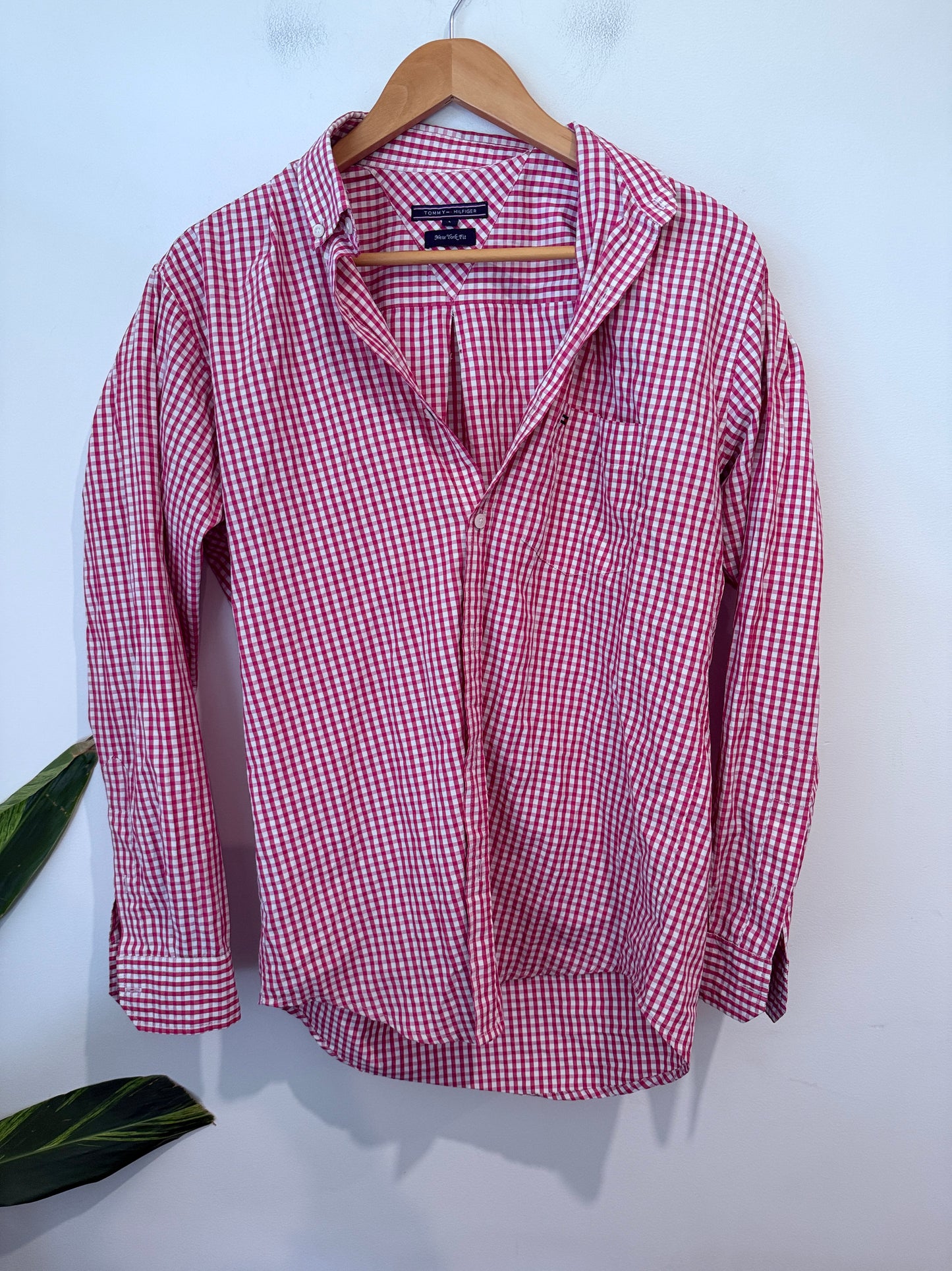 Tommy Hilfiger Size L Gingham Check Shirt