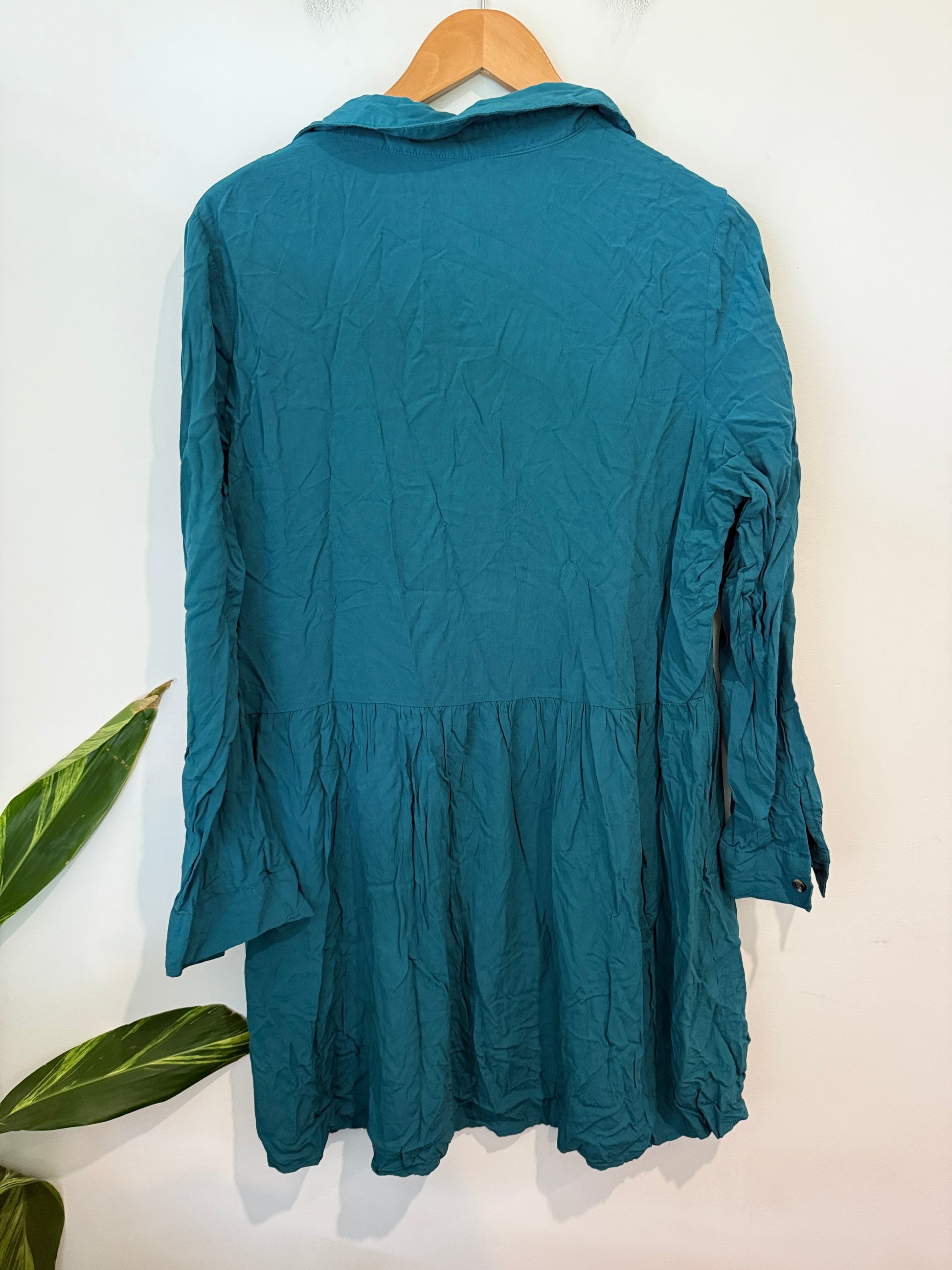 Spirit Size 16 Button Front Shirt Dress