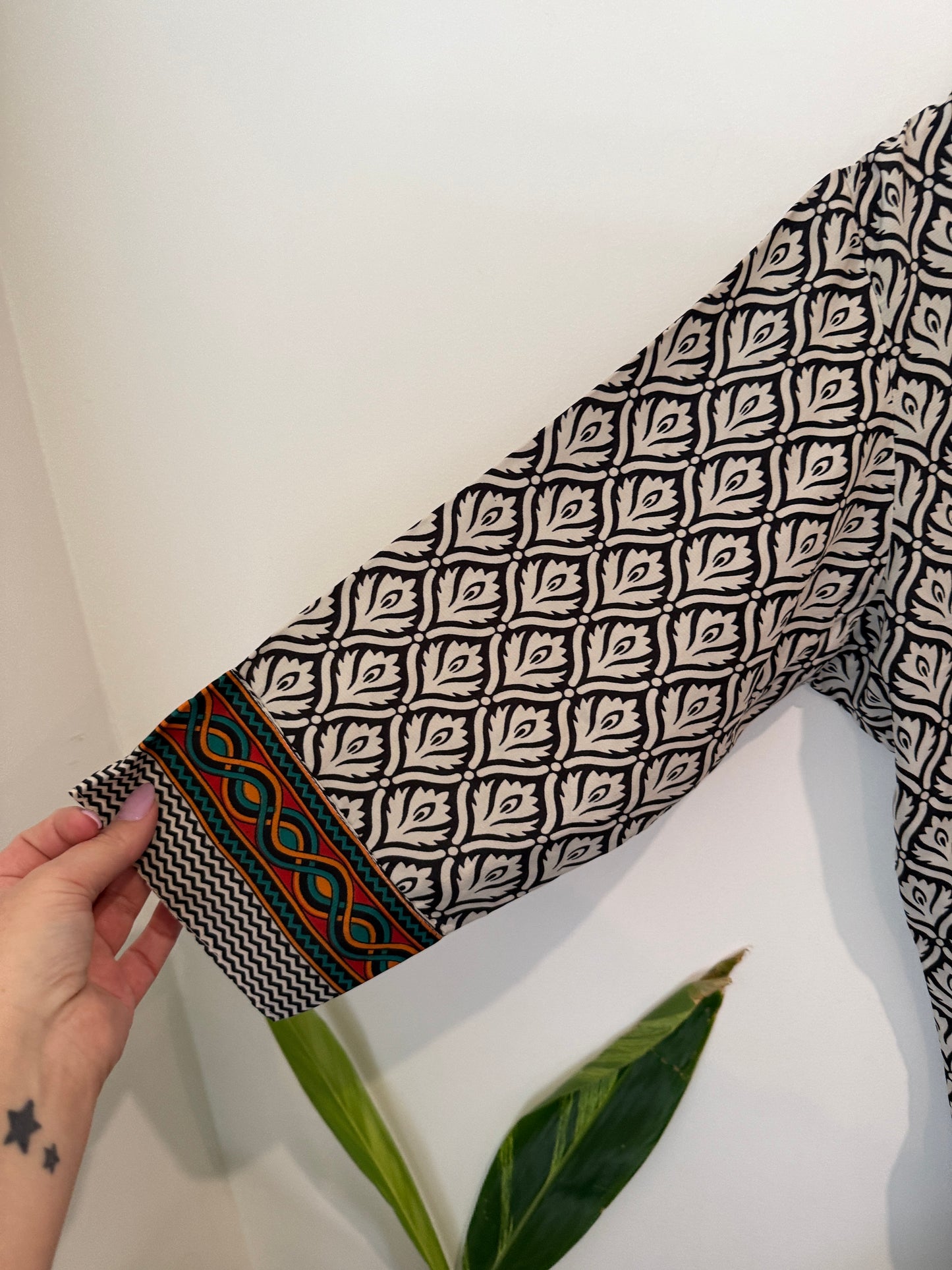 Unbranded Boho Block Print Tunic Dress