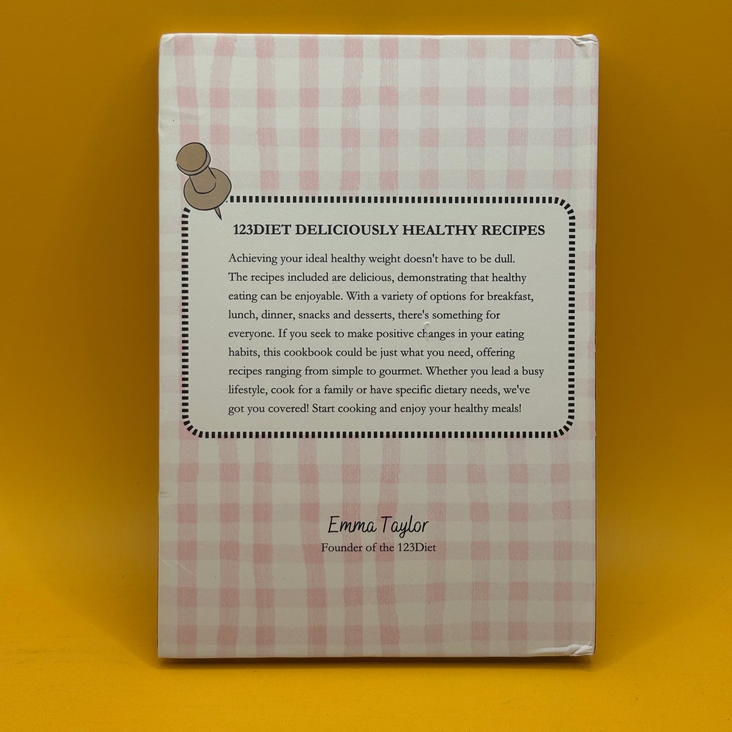 Cookbook: 123Diet Phase 2 by Emma Taylor