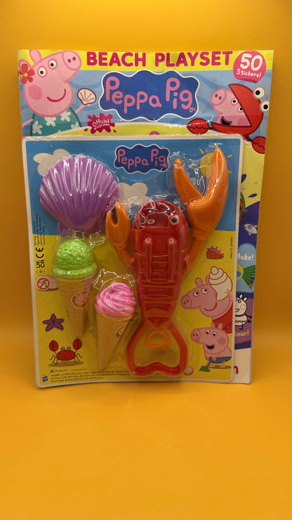 Peppa Pig Beach Playset Magazine Pack