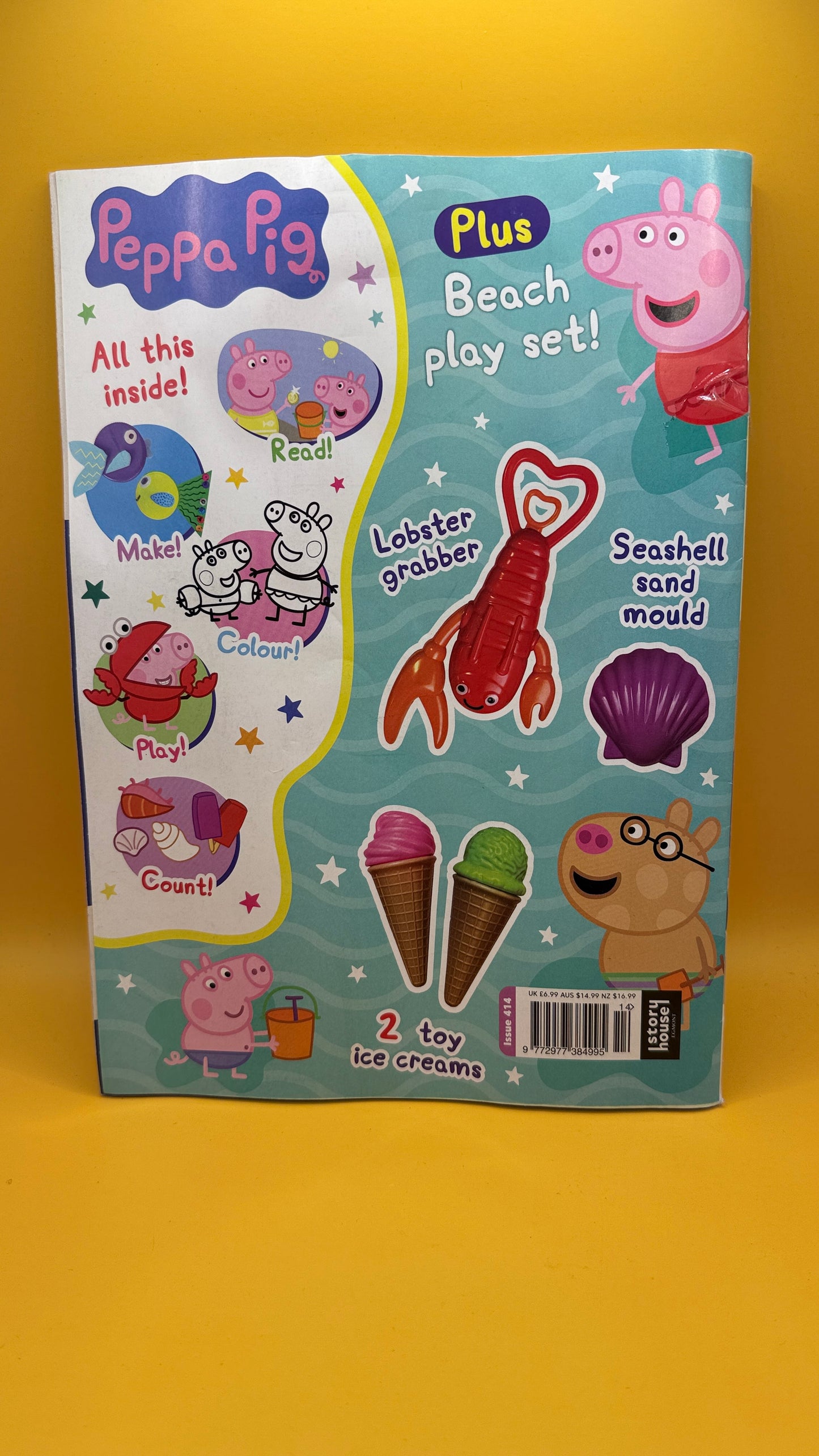 Peppa Pig Beach Playset Magazine Pack