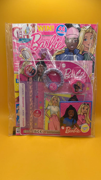 Barbie Magazine Gift Set with Stationery by Barbie