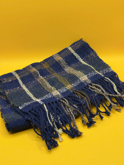 Tartan Plaid Fringe Scarf