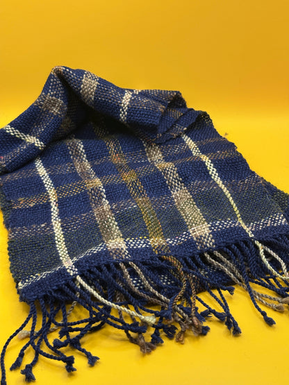 Tartan Plaid Fringe Scarf