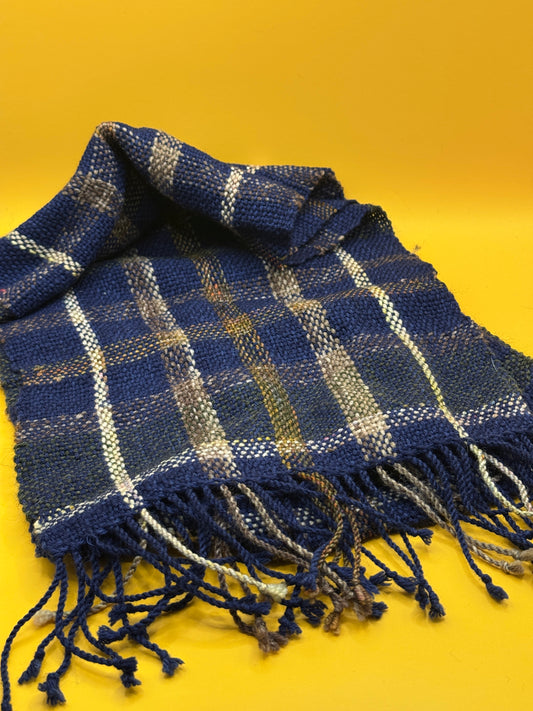 Tartan Plaid Fringe Scarf