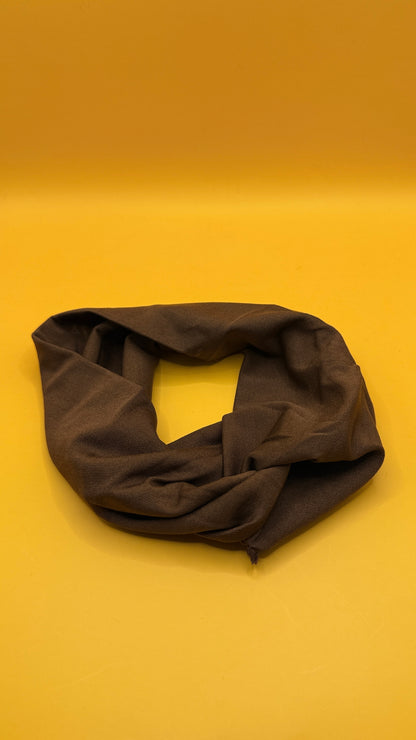Brown and Paisley Twist Headbands 2 Pack