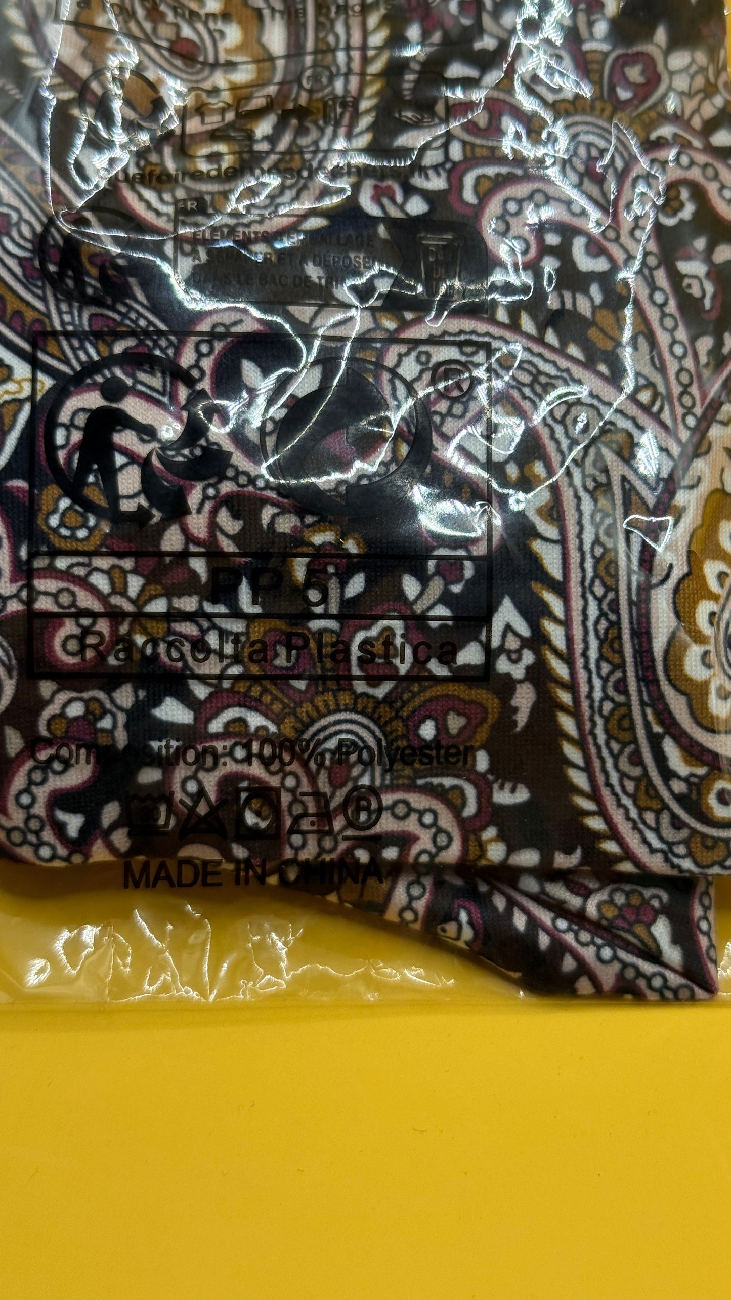 Brown and Paisley Twist Headbands 2 Pack