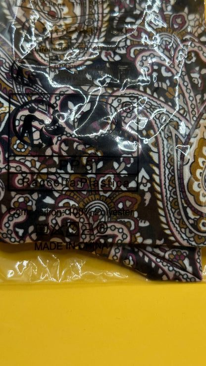 Brown and Paisley Twist Headbands 2 Pack